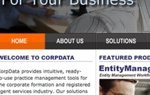 CorpData Website